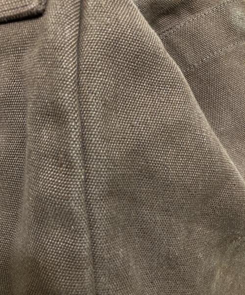 COMOLI（コモリ）COMOLI (コモリ) ヘンプダック ショルダーバッグ ブラウンの古着・服飾アイテム