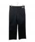 WTAPS（ダブルタップス）の古着「LEZ STRT / TROUSERS / WOPL. TWILL」｜ブラック