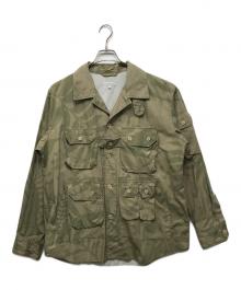 Engineered Garments（エンジニアド ガーメンツ）の古着「explorerシャツジャケット」｜ベージュ