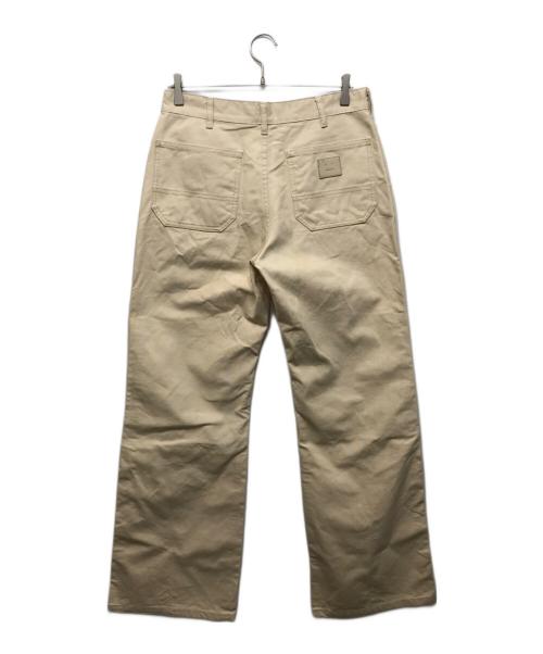 Acne studios（アクネ ストゥディオズ）Acne studios (アクネ ストゥディオズ) ダブルニーパンツ ベージュ サイズ:Sの古着・服飾アイテム