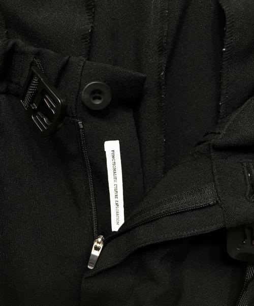 F/CE.（エフシーイー）F/CE. (エフシーイー) PIPING BALLOON TROUSER ブラック サイズ:Mの古着・服飾アイテム
