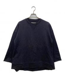 Maison Margiela（メゾンマルジェラ）の古着「オーバーサイズスウェットシャツ」｜ネイビー