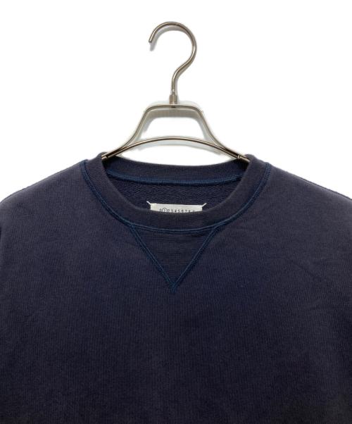 Maison Margiela（メゾンマルジェラ）Maison Margiela (メゾンマルジェラ) オーバーサイズスウェットシャツ ネイビー サイズ:XSの古着・服飾アイテム