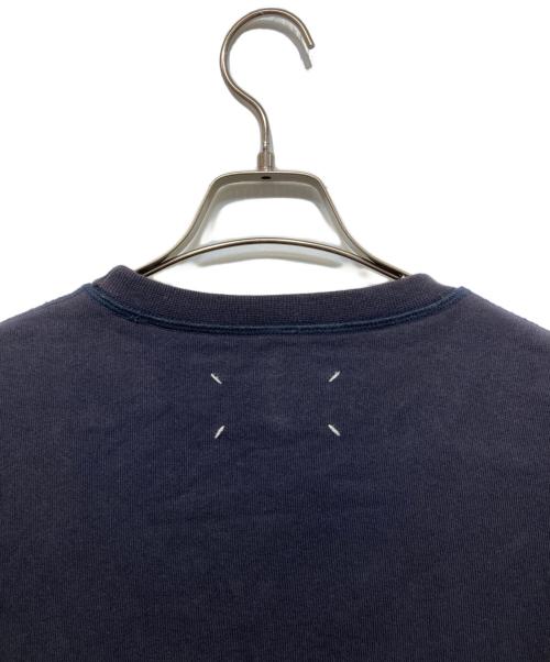 Maison Margiela（メゾンマルジェラ）Maison Margiela (メゾンマルジェラ) オーバーサイズスウェットシャツ ネイビー サイズ:XSの古着・服飾アイテム