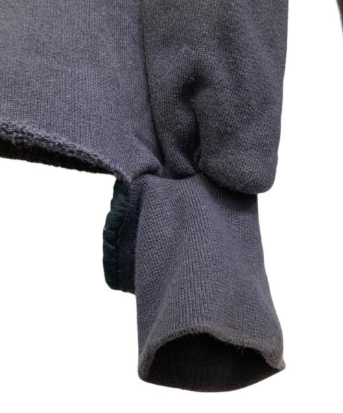 Maison Margiela（メゾンマルジェラ）Maison Margiela (メゾンマルジェラ) オーバーサイズスウェットシャツ ネイビー サイズ:XSの古着・服飾アイテム