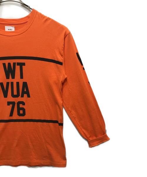WTAPS（ダブルタップス）WTAPS (ダブルタップス) 長袖カットソー オレンジ サイズ:02の古着・服飾アイテム