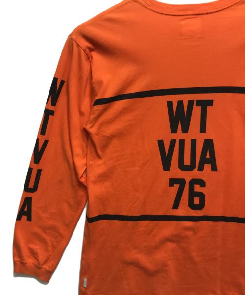 WTAPS（ダブルタップス）WTAPS (ダブルタップス) 長袖カットソー オレンジ サイズ:02の古着・服飾アイテム