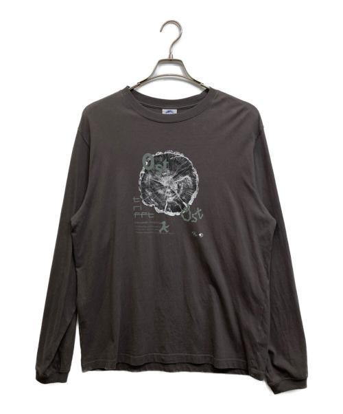 san san gear（サンサンギア）san san gear (サンサンギア) advanced resaarch ロングスリーブカットソー グレー サイズ:2の古着・服飾アイテム