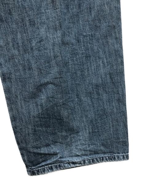 MM6 Maison Margiela（エムエムシックスメゾンマルジェラ）MM6 Maison Margiela (エムエムシックスメゾンマルジェラ) ワイドデニムパンツ インディゴ サイズ:38の古着・服飾アイテム