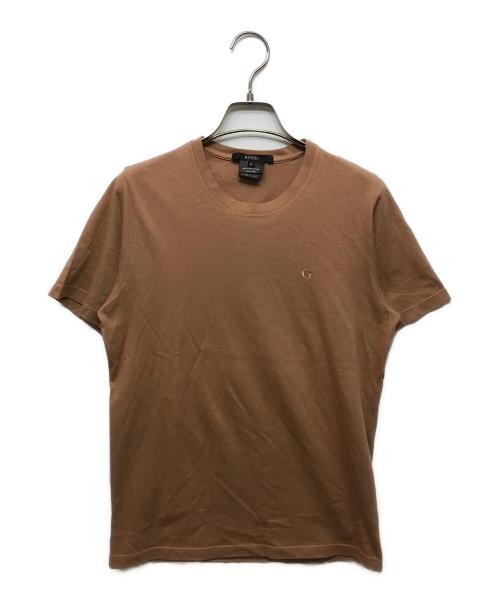 GUCCI（グッチ）GUCCI (グッチ) Gロゴ半袖Tシャツ オレンジ サイズ:Sの古着・服飾アイテム