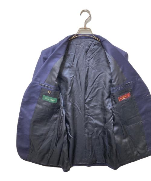 RING JACKET（リングジャケット）RING JACKET (リングジャケット) Ermenegildo Zegna (エルメネジルド・ゼニア) テーラードジャケット ネイビー サイズ:FREEの古着・服飾アイテム