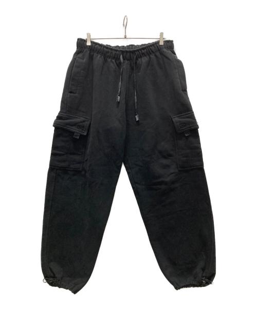 PROCLUB（プロクラブ）PROCLUB (プロクラブ) スウェットカーゴパンツ ブラック サイズ:Lの古着・服飾アイテム
