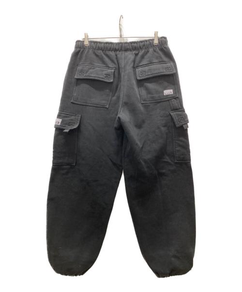 PROCLUB（プロクラブ）PROCLUB (プロクラブ) スウェットカーゴパンツ ブラック サイズ:Lの古着・服飾アイテム