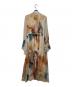 AMERI (アメリ) UNDRESSED AMELIA INK ART DRESS ベージュ サイズ:M：18000円