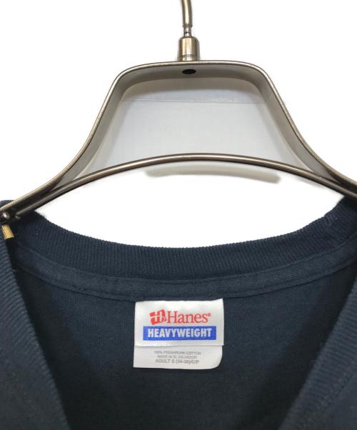 Hanes（ヘインズ）Hanes (ヘインズ) 00’s プリントTシャツ ネイビー サイズ:Sの古着・服飾アイテム