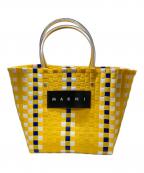 MARNIマルニ）の古着「ピクニックバッグ」｜イエロー