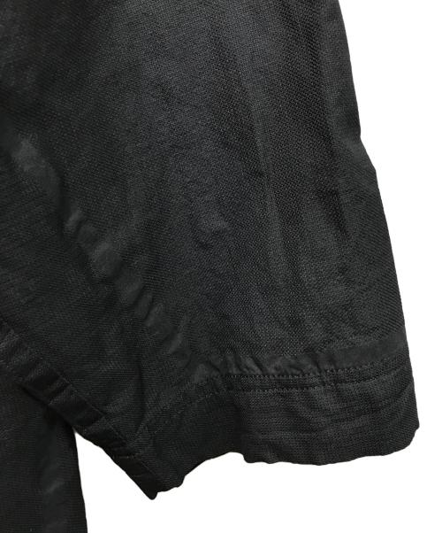 A-POC ABLE ISSEY MIYAKE（エイポック エイブル イッセイ ミヤケ）A-POC ABLE ISSEY MIYAKE (エイポック エイブル イッセイ ミヤケ) “TYPE-U 002” ステンカラーコート ブラック サイズ:3の古着・服飾アイテム