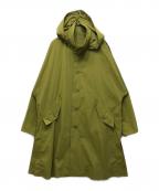 HOMME PLISSE ISSEY MIYAKEオム プリッセ イッセイ ミヤケ）の古着「FLIP COAT」｜グリーン