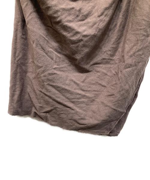 Gimaguas（ギマガス）gimaguas (ギマガス) デザインカットソー ブラウン サイズ:Sの古着・服飾アイテム