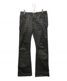 ORIMI（オリミ）の古着「ZIPPY PAW DENIM TROUSER 25SS」｜ブラック