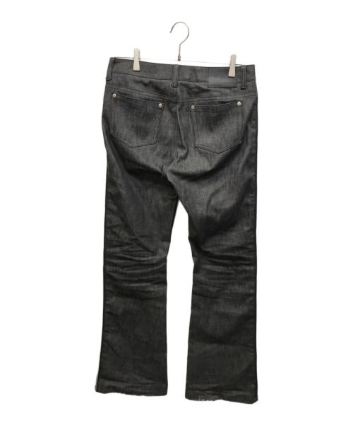 ORIMI（オリミ）ORIMI (オリミ) ZIPPY PAW DENIM TROUSER 25SS ブラック サイズ:2の古着・服飾アイテム