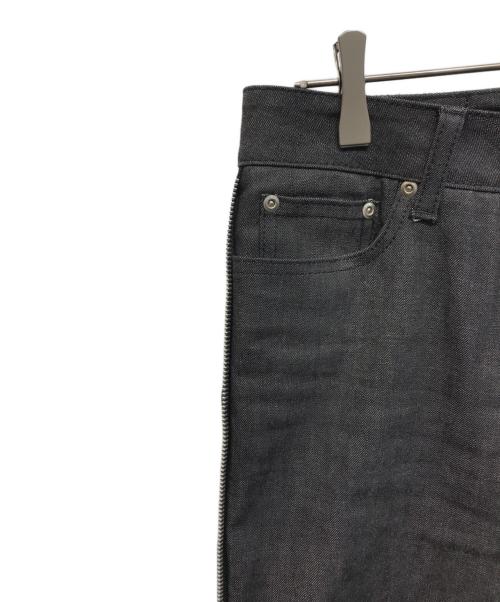 ORIMI（オリミ）ORIMI (オリミ) ZIPPY PAW DENIM TROUSER 25SS ブラック サイズ:2の古着・服飾アイテム