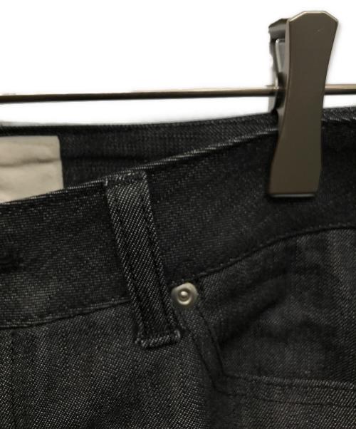 ORIMI（オリミ）ORIMI (オリミ) ZIPPY PAW DENIM TROUSER 25SS ブラック サイズ:2の古着・服飾アイテム