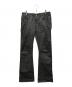 ORIMI（オリミ）の古着「ZIPPY PAW DENIM TROUSER 25SS」｜ブラック