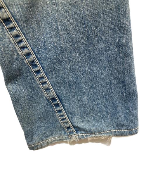 TRUE RELIGION（トゥルー レリジョン）TRUE RELIGION (トゥルー レリジョン) パッチワーク ローライズ デニム インディゴ サイズ:30/33の古着・服飾アイテム