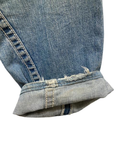 TRUE RELIGION（トゥルー レリジョン）TRUE RELIGION (トゥルー レリジョン) パッチワーク ローライズ デニム インディゴ サイズ:30/33の古着・服飾アイテム