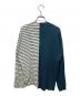 MM6 Maison Margiela (エムエムシックスメゾンマルジェラ) 切替カットソー ホワイト×グリーン サイズ:S：15000円