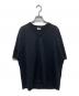 crepuscule（クレプスキュール）の古着「Washi V/N Knit T-shirt」｜ブラック