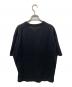 crepuscule (クレプスキュール) Washi V/N Knit T-shirt ブラック サイズ:1：12000円