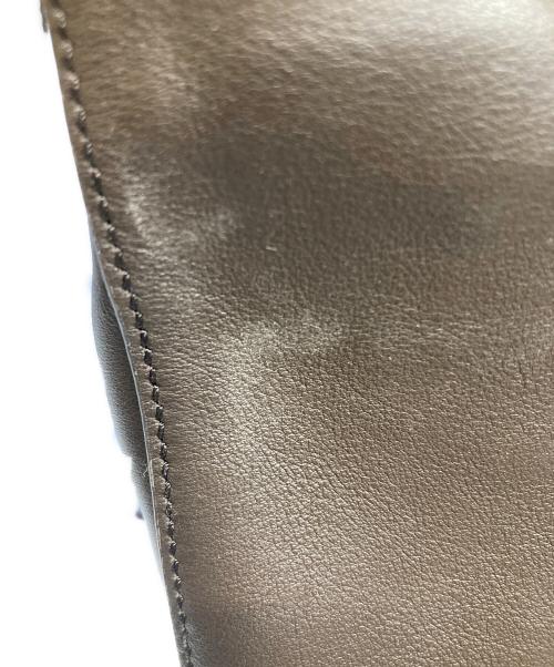 TOD'S（トッズ）TOD'S (トッズ) マゼンタレザーバケットバッグスモール ブラウンの古着・服飾アイテム