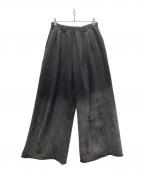ADRERアドラー）の古着「ヘビーウェイト2タックスウェットパンツ/Heavy Weight Two tuck Sweat Pants」｜ブラック