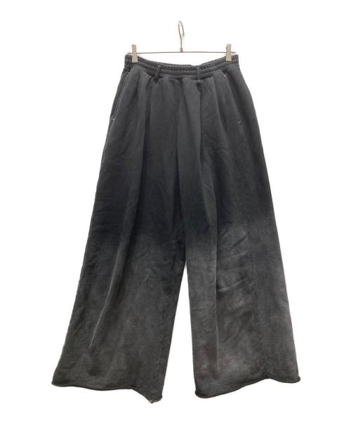 ADRER（アドラー）ADRER (アドラー) ヘビーウェイト2タックスウェットパンツ/Heavy Weight Two tuck Sweat Pants ブラック サイズ:Lの古着・服飾アイテム