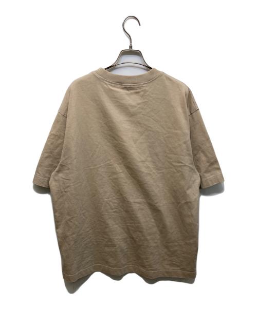 Acne studios（アクネ ストゥディオズ）ACNE STUDIOS (アクネ ストゥディオズ) ロゴＴシャツ ベージュ サイズ:Mの古着・服飾アイテム