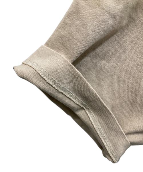 Acne studios（アクネ ストゥディオズ）ACNE STUDIOS (アクネ ストゥディオズ) ロゴＴシャツ ベージュ サイズ:Mの古着・服飾アイテム