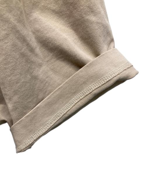 Acne studios（アクネ ストゥディオズ）ACNE STUDIOS (アクネ ストゥディオズ) ロゴＴシャツ ベージュ サイズ:Mの古着・服飾アイテム