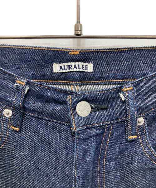 AURALEE（オーラリー）AURALEE (オーラリー) HARD TWIST DENIM 5P PANTS インディゴ サイズ:25の古着・服飾アイテム