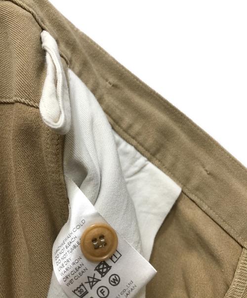 COMOLI（コモリ）COMOLI (コモリ) コットンツイルオーバーパンツ ブラウン サイズ:1の古着・服飾アイテム