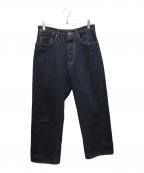 refomedリフォメッド）の古着「RIGHT HANDED DENIM PANTS」｜インディゴ
