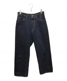 refomed（リフォメッド）の古着「RIGHT HANDED DENIM PANTS」｜インディゴ