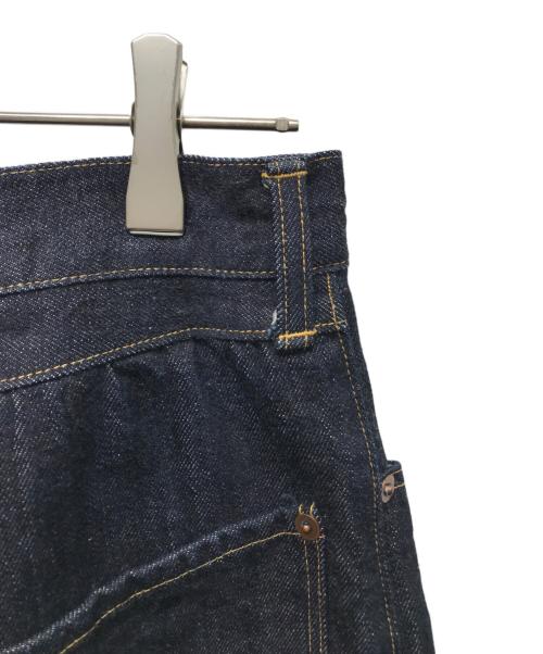 refomed（リフォメッド）refomed (リフォメッド) RIGHT HANDED DENIM PANTS インディゴ サイズ:2の古着・服飾アイテム