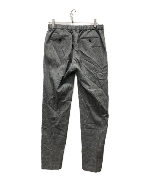 green label relaxing（グリーンレーベルリラクシング）green label relaxing (グリーンレーベルリラクシング) CM フルフラン グレンチェック セットアップ グレー サイズ:M（パンツL)の古着・服飾アイテム