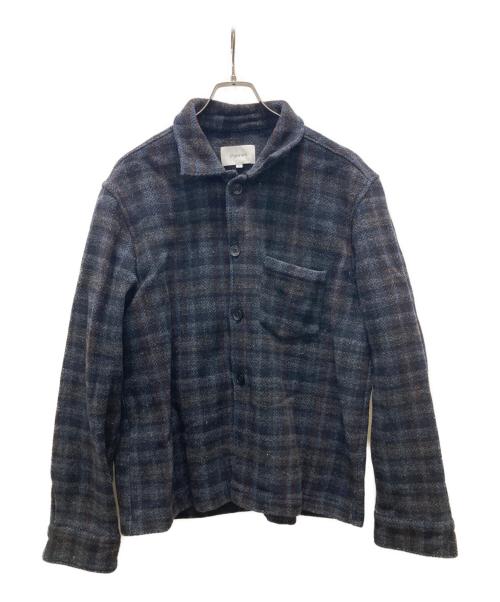 PALMES（パームス）palmes (パームス) Rocco Overshirt ブラック サイズ:50の古着・服飾アイテム