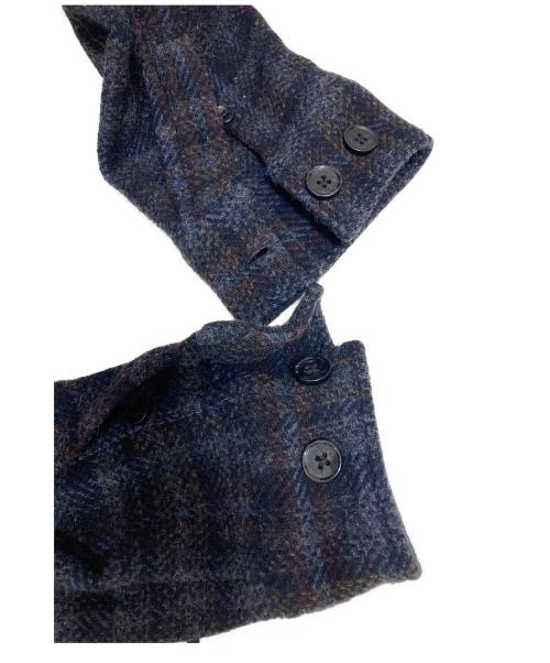 PALMES（パームス）palmes (パームス) Rocco Overshirt ブラック サイズ:50の古着・服飾アイテム