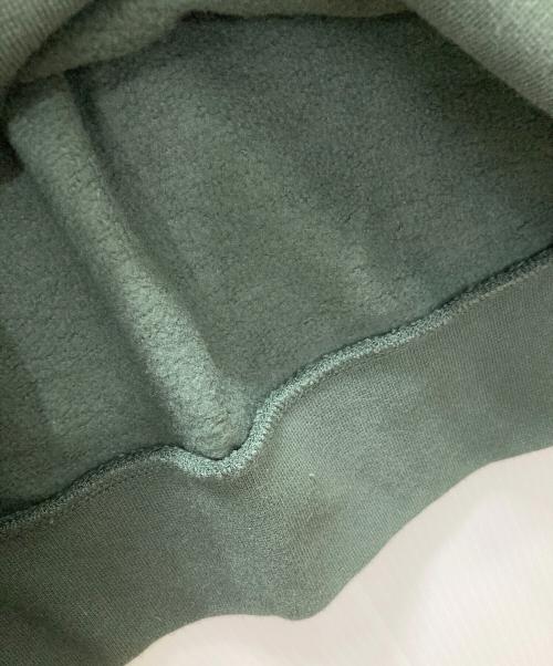SAINT JAMES（セントジェームス）SAINT JAMES (セントジェームス) フロッキーロゴスウェット グリーン サイズ:Mの古着・服飾アイテム