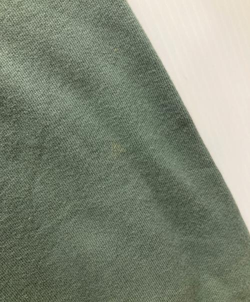 SAINT JAMES（セントジェームス）SAINT JAMES (セントジェームス) フロッキーロゴスウェット グリーン サイズ:Mの古着・服飾アイテム