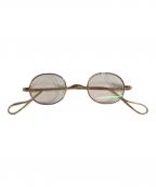 Buddy Opticalバディーオプティカル）の古着「cis/眼鏡」｜ゴールド
